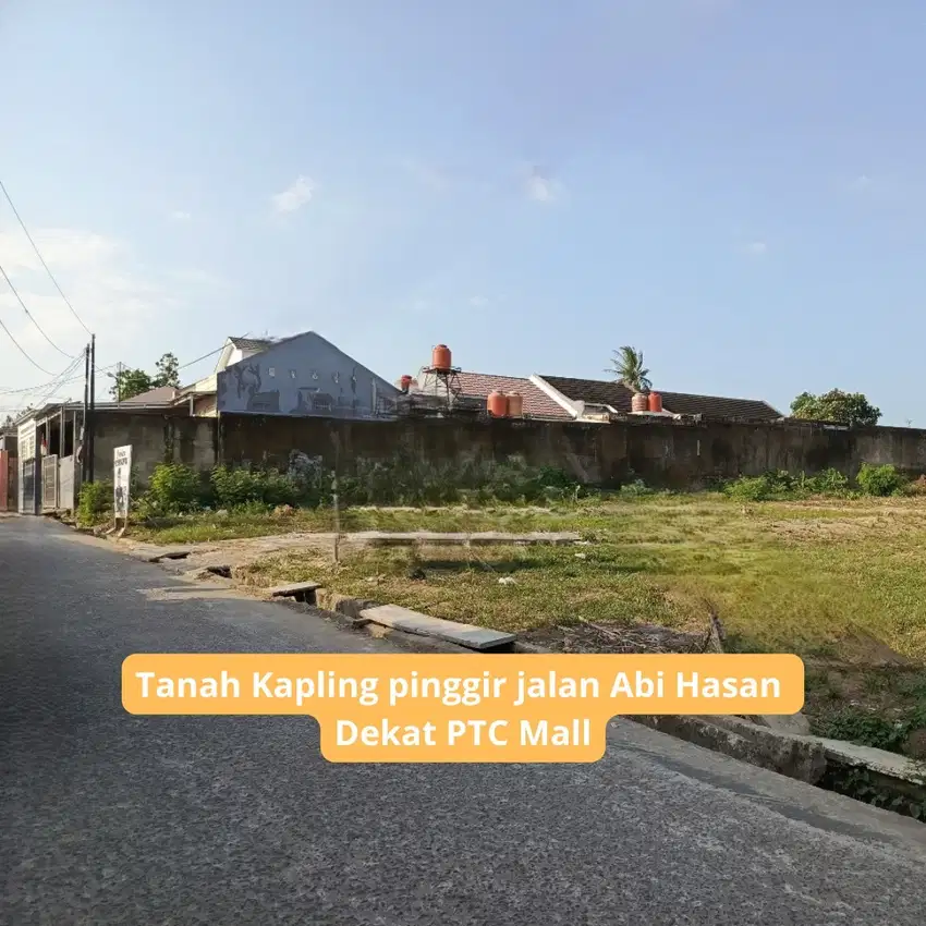 Jual Tanah kosong dekat PTCL Mall JL Abihasan