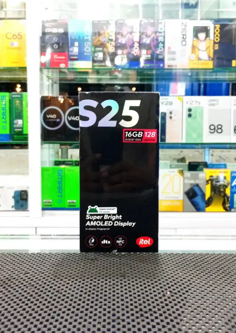 NEW...ITEL S25 NFC RAM 8+8/128 SEGEL/GARANSI RESMI.