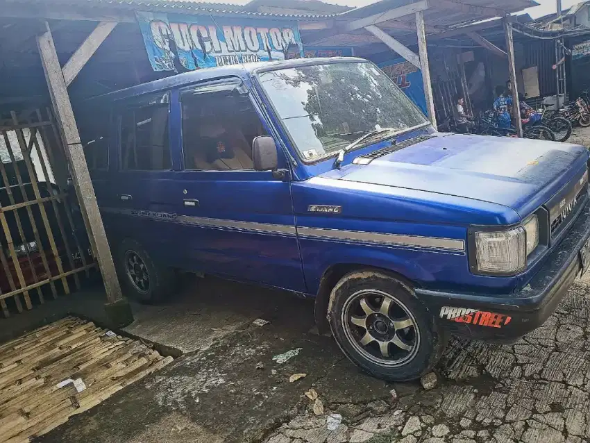 kijang super jantan GTV double blower ac