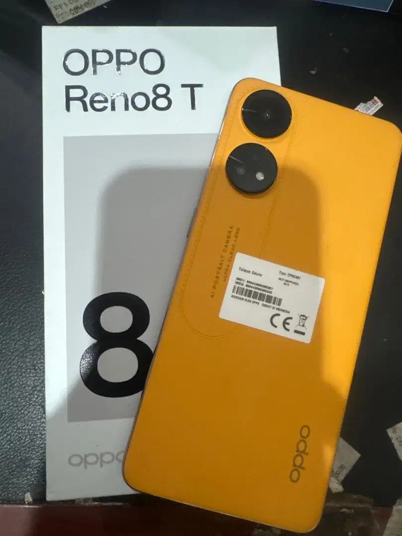 HP OPPO RENO 8T BEKAS