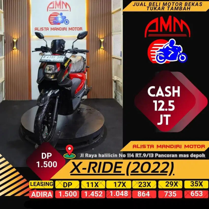 X RIDE 2022 BAYAR VIA CREDIT CARD SHOPEE TOKPED INDODANA AKULAKU DLL