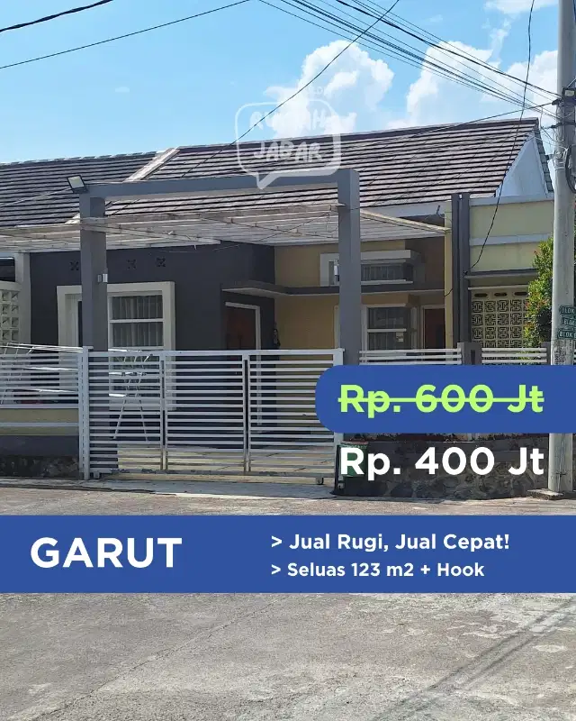 Rumah di Jual Rugi Di Muara Sanding Garut Kota