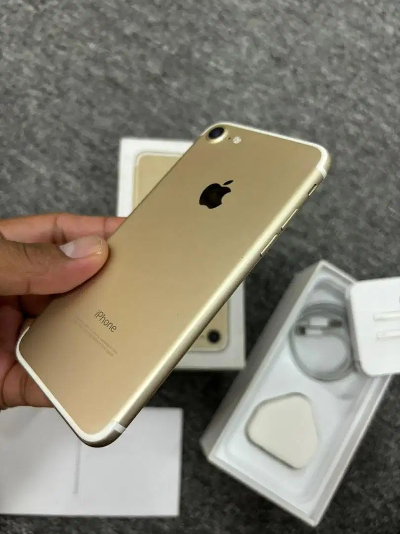 Iphone 7 256gb Gold SEMUA NORMAL Lengkap Jual Murah BJM