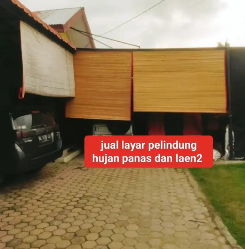 Jual layar pelindung hujan panas dan laen2