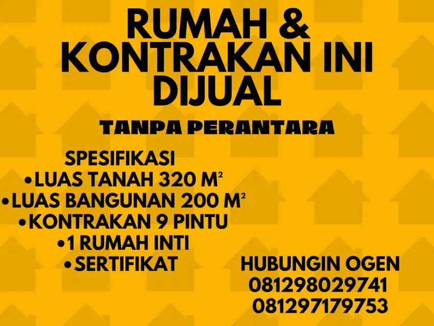 DIJUAL RUMAH & KONTRAKAN DAERAH BINTARO XCHANGE