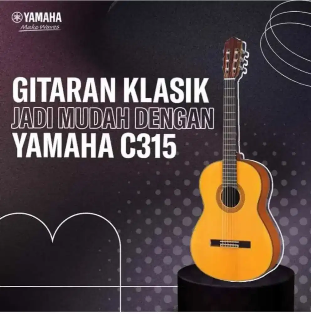 Redy Yamaha C315 Clasik nilon Original