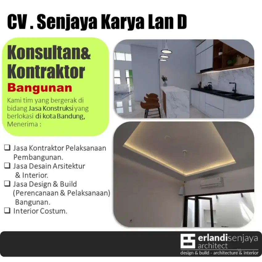 Jasa Arsitek & Interior/ Kontraktor/  Renovasi/ Tukang/ Kitchen Set