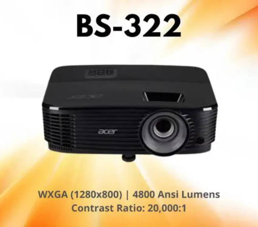 Projector Essentials Acer BS-322 WXGA (1280x800)