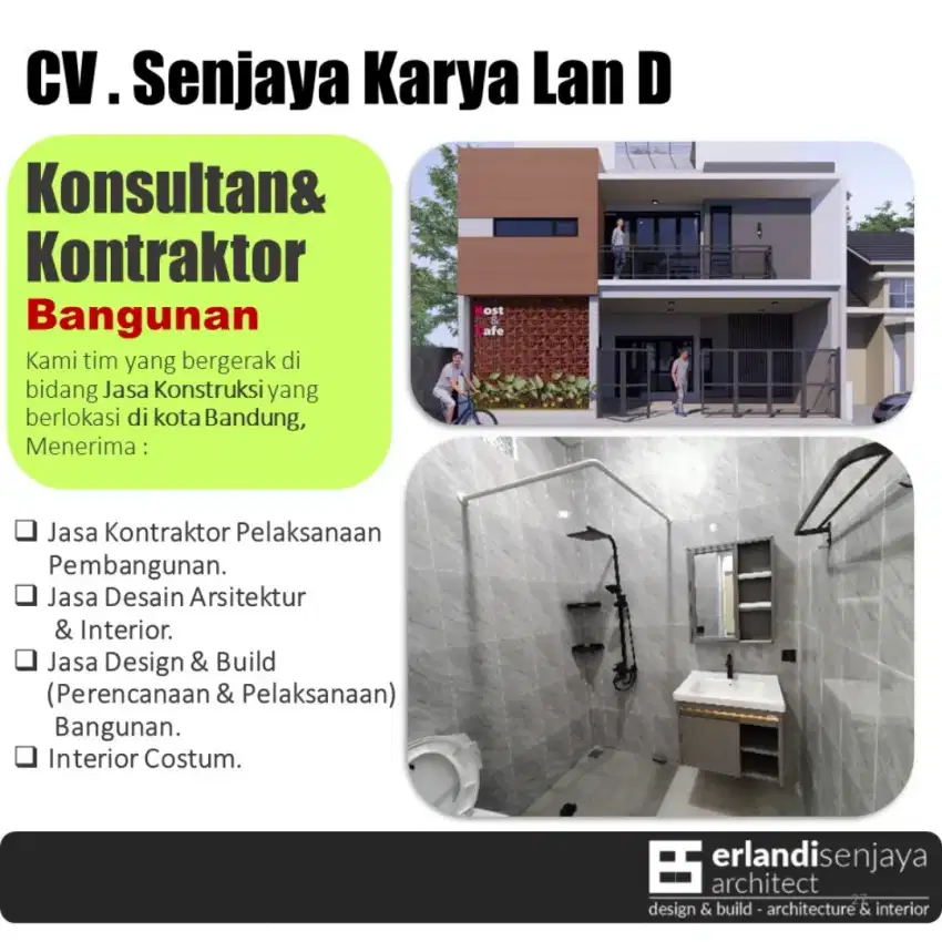 Jasa Arsitek & Interior/ Kontraktor/  Renovasi/ Tukang/ Kitchen Set