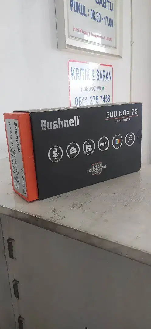 Teropong Bushnell Equinox Z2 6x50mm