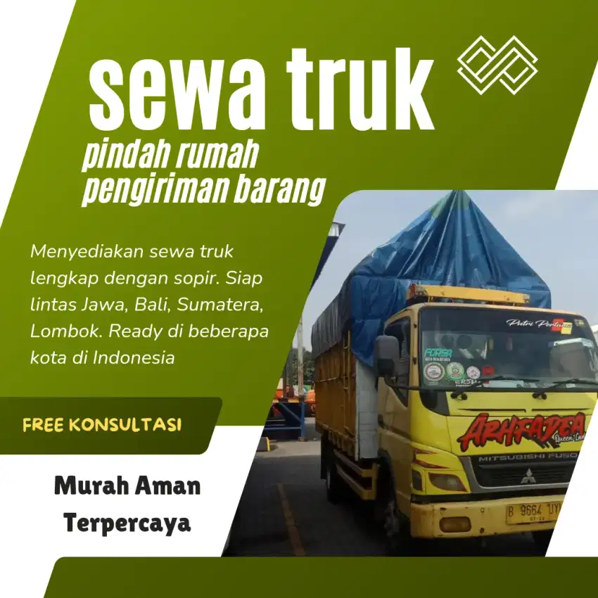 Sewa truk jasa angkut pindah rumah Karawang