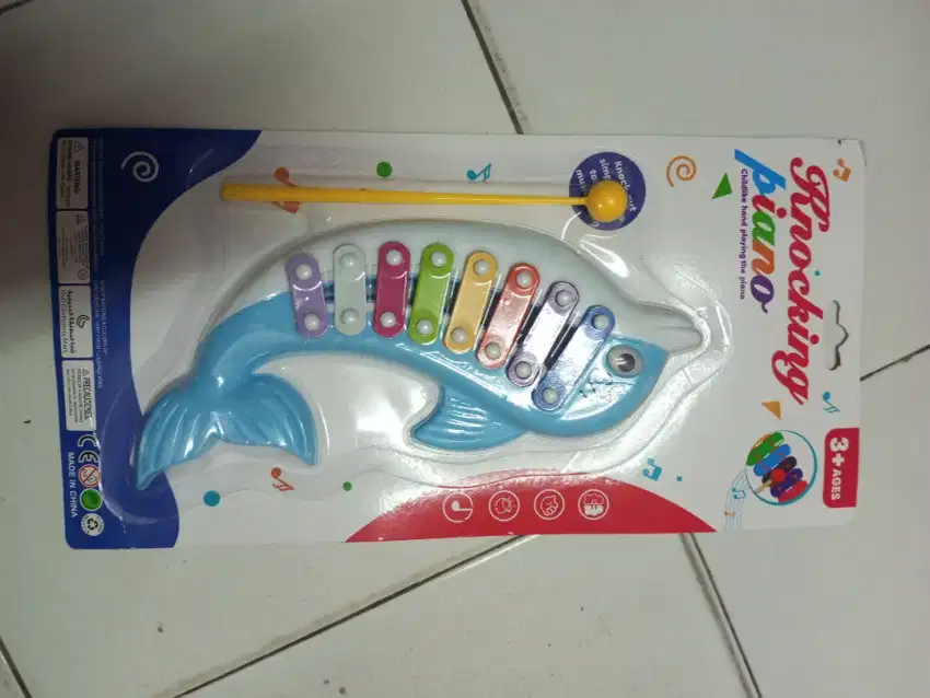 Mainan anak Xylophone lumba