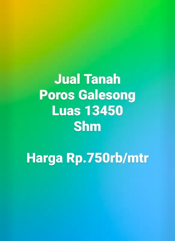 tanah kavling poros jl galesong