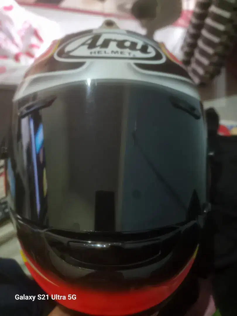 Helm Arai ori mulus