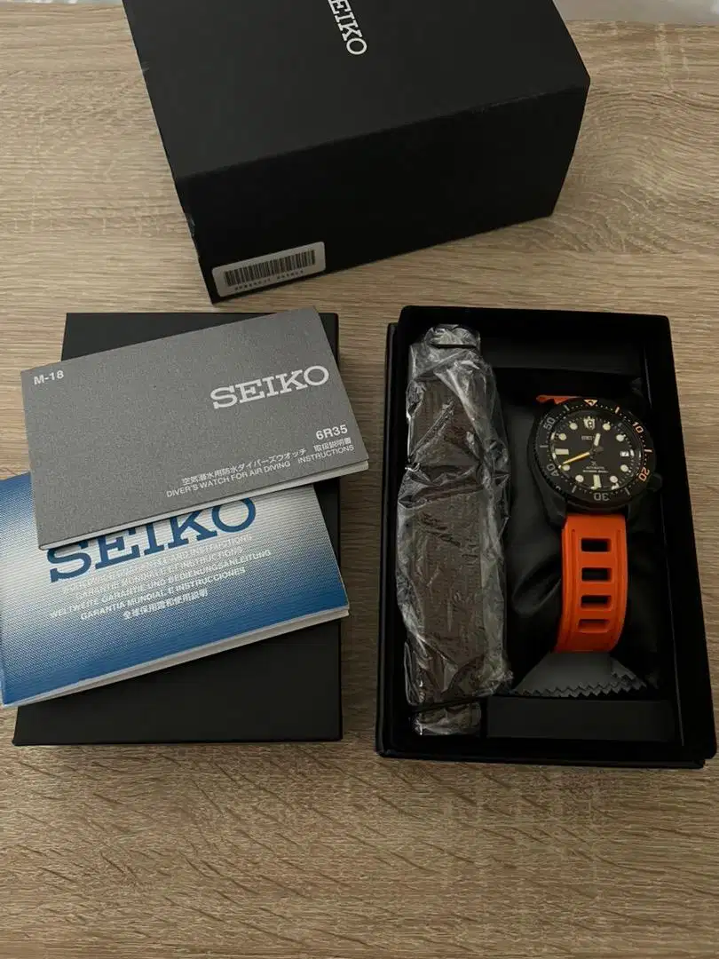 Jam Seiko Prospex Black Series Watch (LE) SPB255