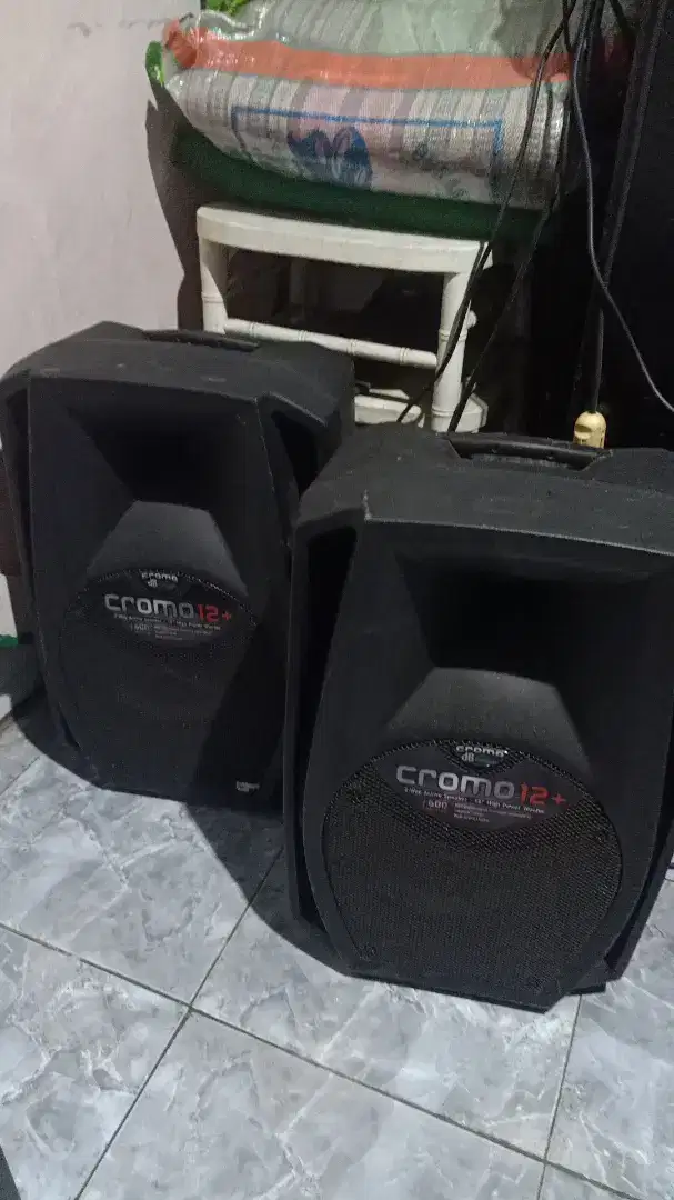 Sound aktif 12inch cromo db thecnologies