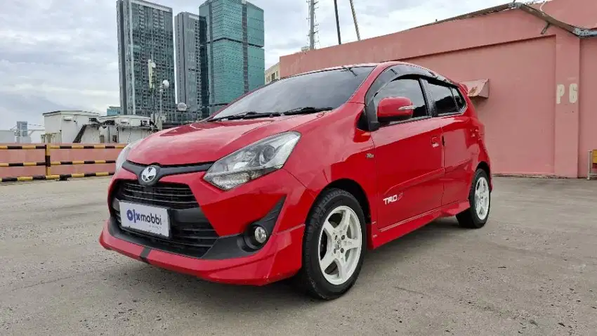 Tipe Tertinggi  Toyota Agya 1.2 G TRD Sportivo Bensin-AT 2017 Merah /