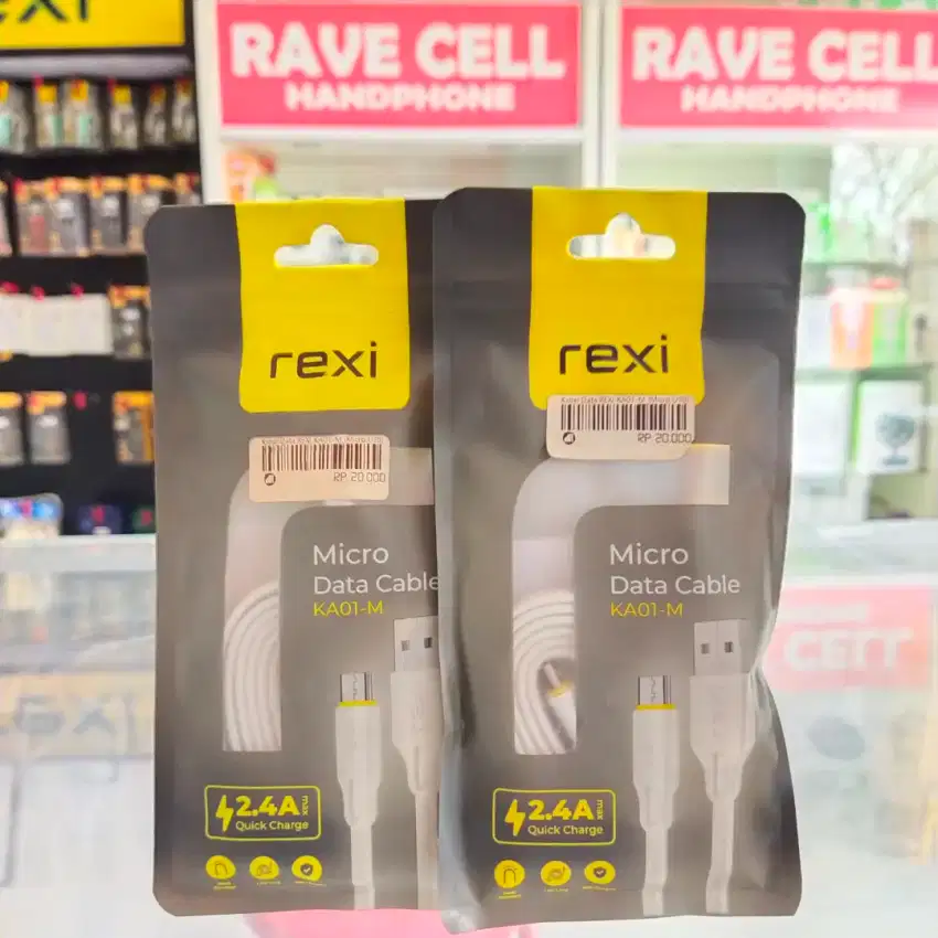 Kabel Data REXI KA01-M For Micro USB (Rave Cell Sako)