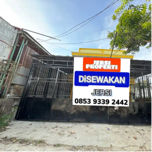 Rumah Sewa Cocok Kantor Pinggir Jalan Sungai Kunjang 6722