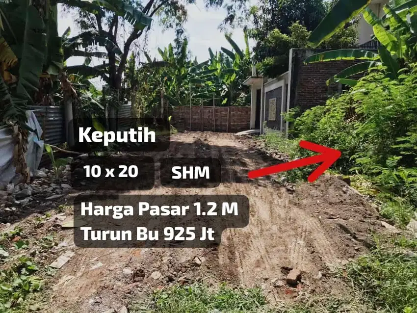 Sukolilo Surabaya | Tanah Kavling 200 m² Keputih Tegal Timur ITS BME