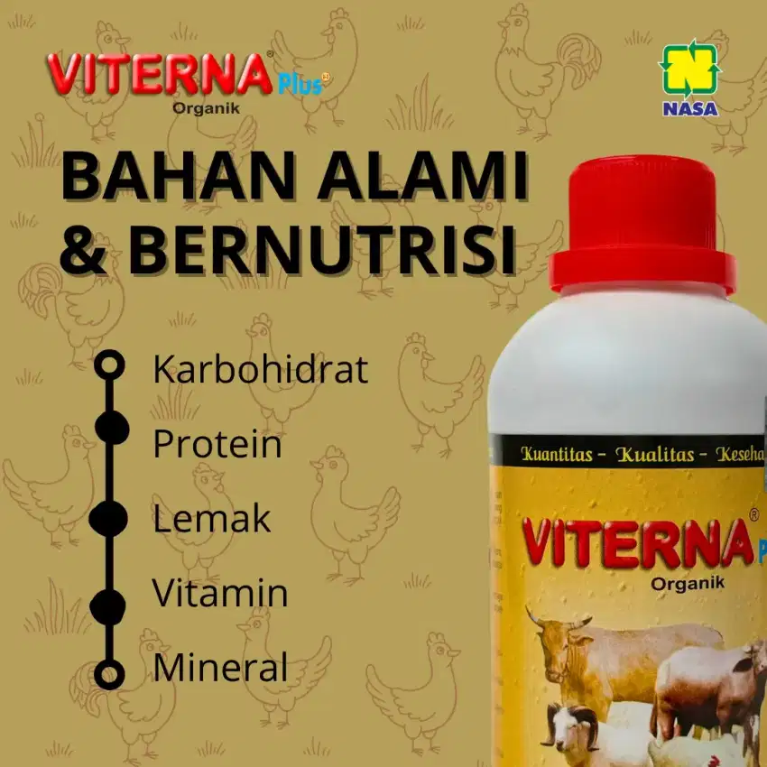 Vitamin ternak NASA Viterna Nasa