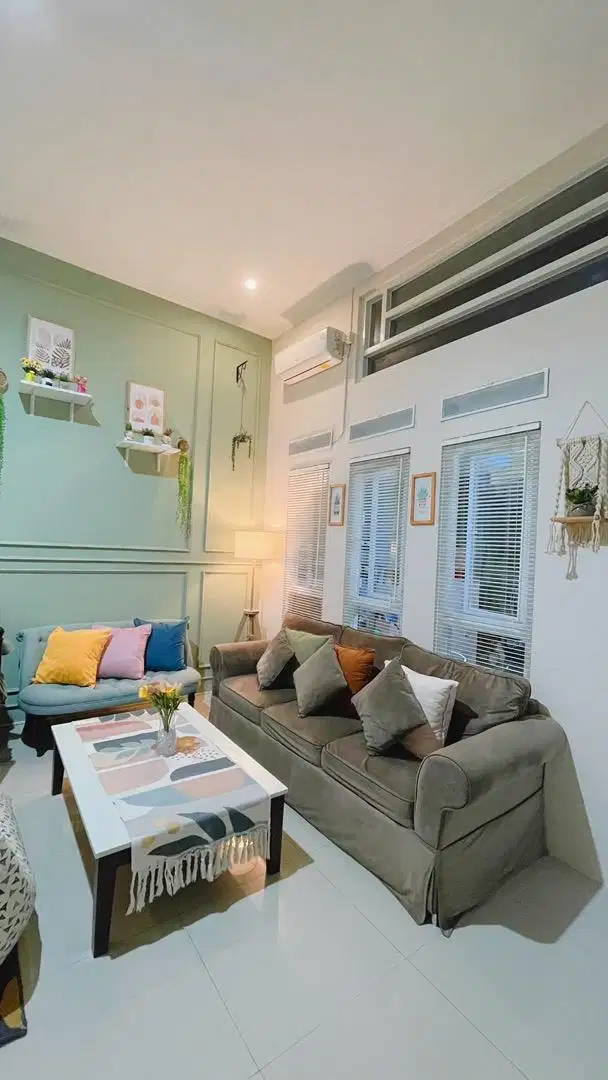 Sofa set meja tamu
