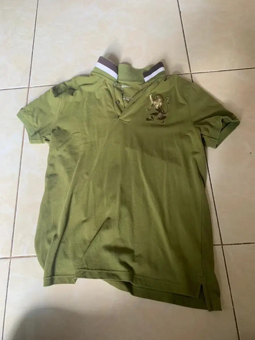 polo giordano big logo ori size s