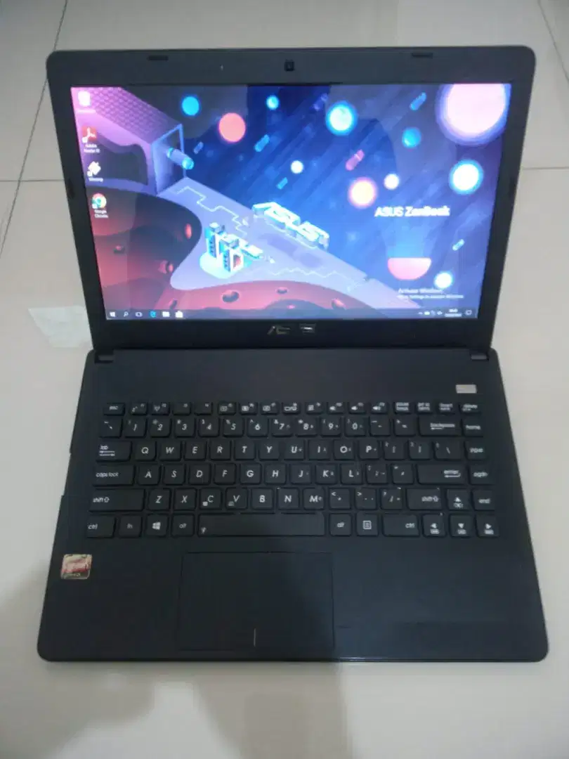 Laptop BU Murah Asus X401U Mulus Slim Ringan Layar 14 Webcam Wifi Nego