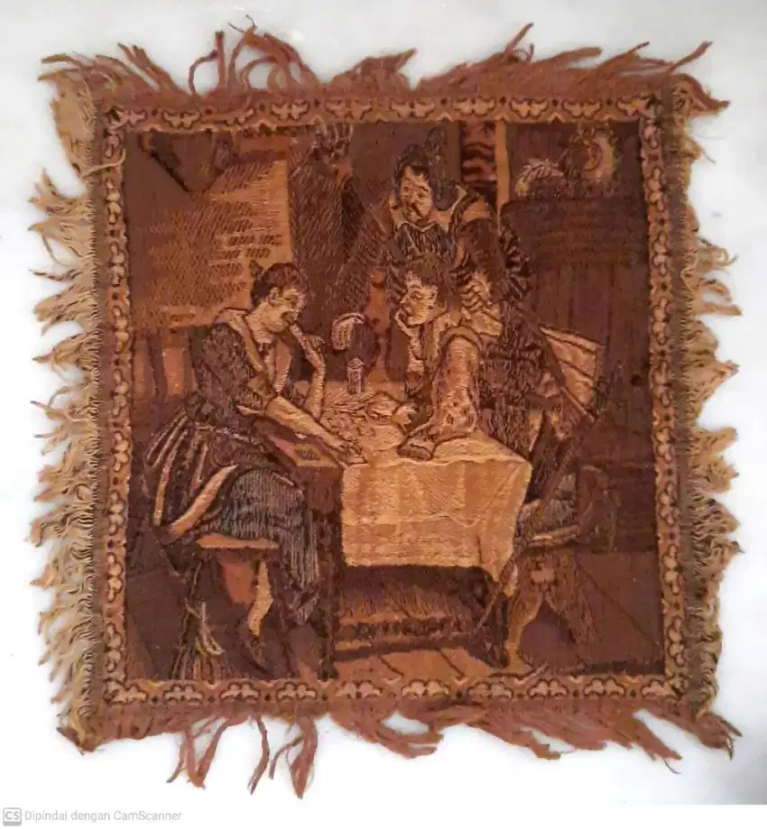 Tapestry (Rajutan Tangan) Eropa Thn 1800