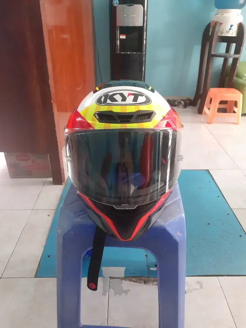 DIJUAL HELM KYT TTC JAUME MASIA UKURAN XL