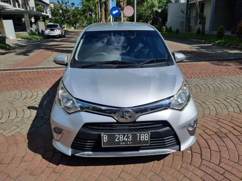 (Dp5jt) Toyota Calya Manual 2017 ORISINIL Kredit Murah bs tukar tambah