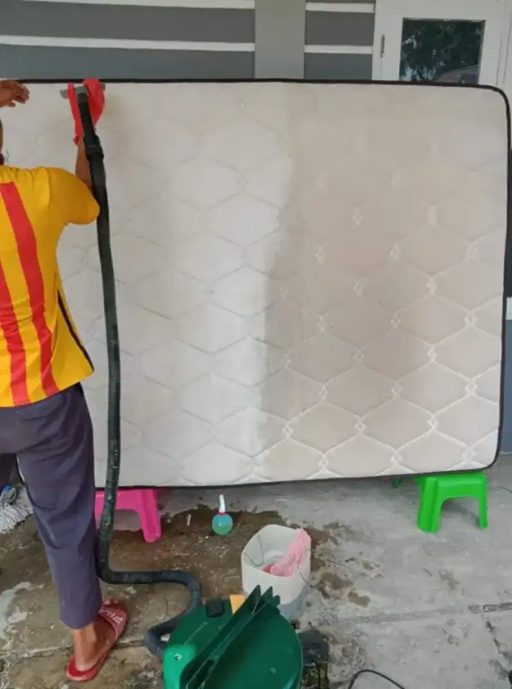 Jasa cuci kasur sepringbed cuci karpet cleaning panggilan jakarta