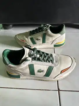 Sepatu Lacoste size 42 insole 27, kondisi 95%