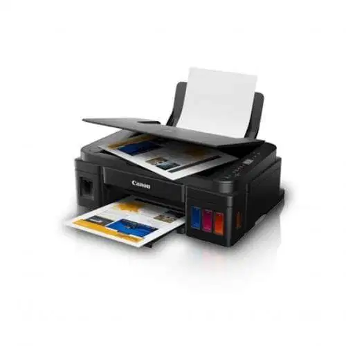 Printer Canon G2010 Print Scan Copy/infus pabrik/tinta 4 warna