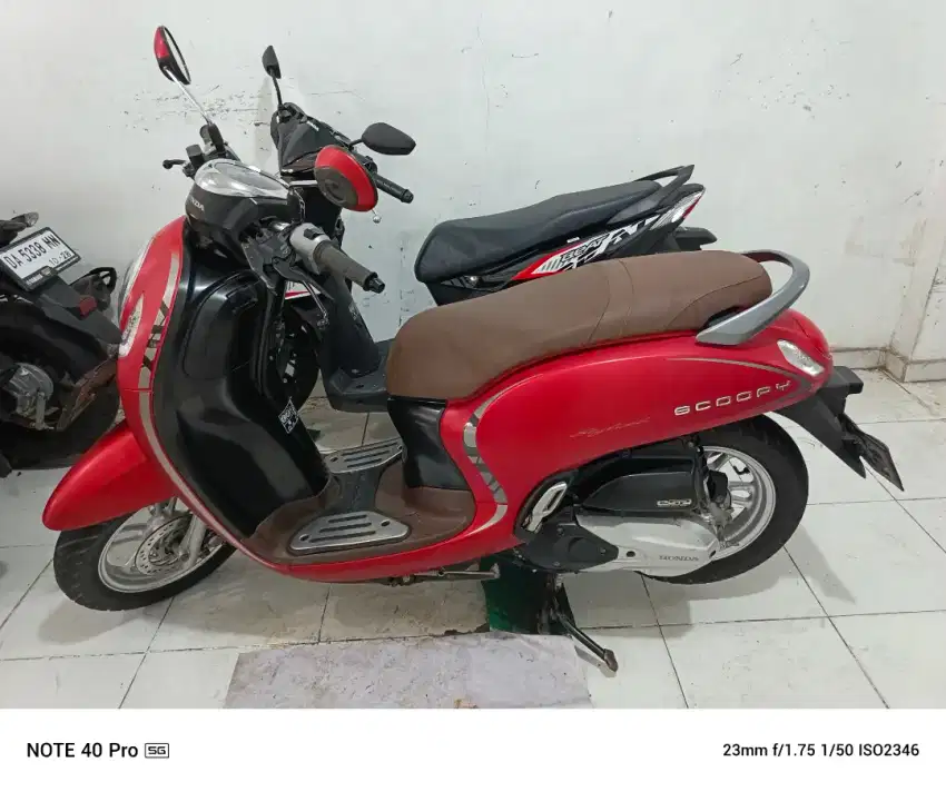 scoopy th 2020 samping kompelik Andika hairi motor sultan Adam bjm