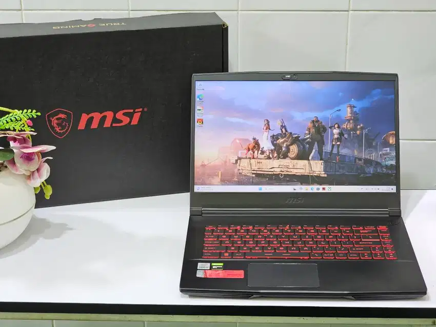 MSI GF63 Thin 10SC intel Core i5 Gen 10 Nvidia GTX 1650 144 Hz Slim Ga