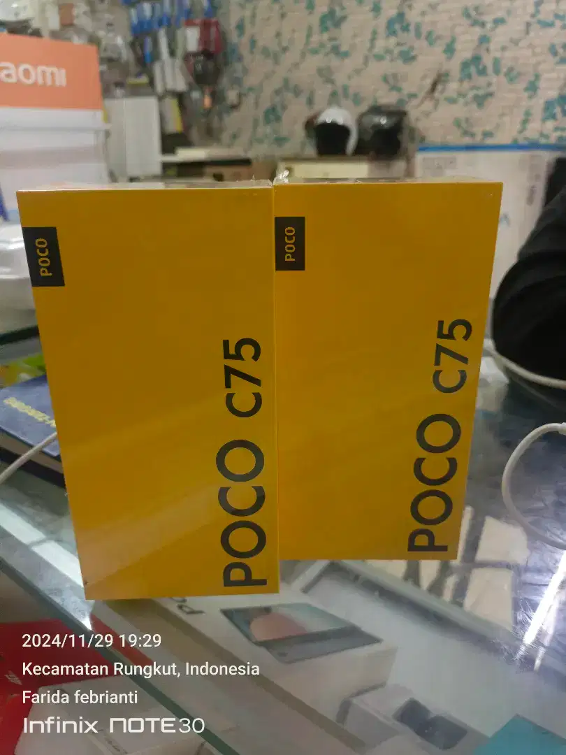 Poco C75 6+6/128gb baru garansi resmi 1th bisa TT atau Kredit