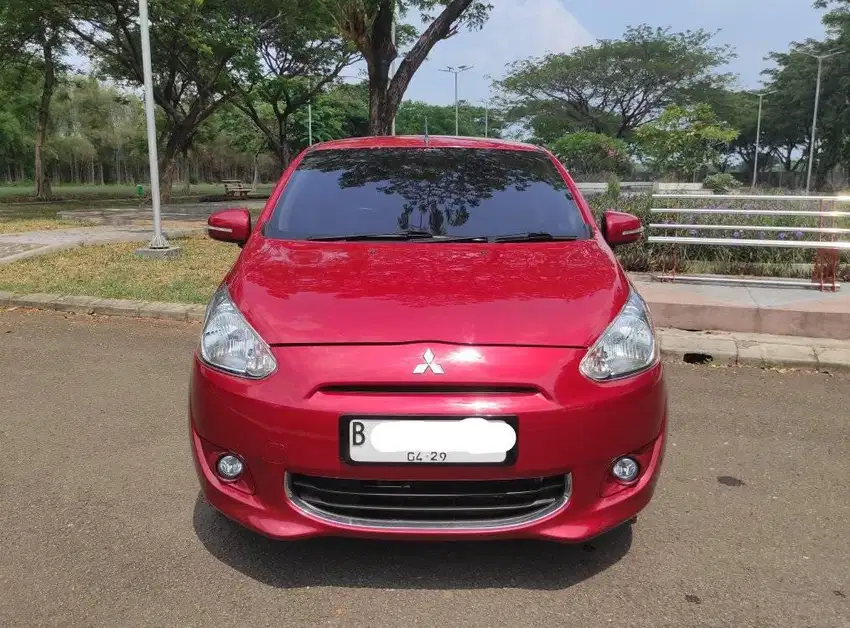 KM 21rb Mitsubishi Mirage Exceed AT 2014 Keyless TV Android Srvce recd