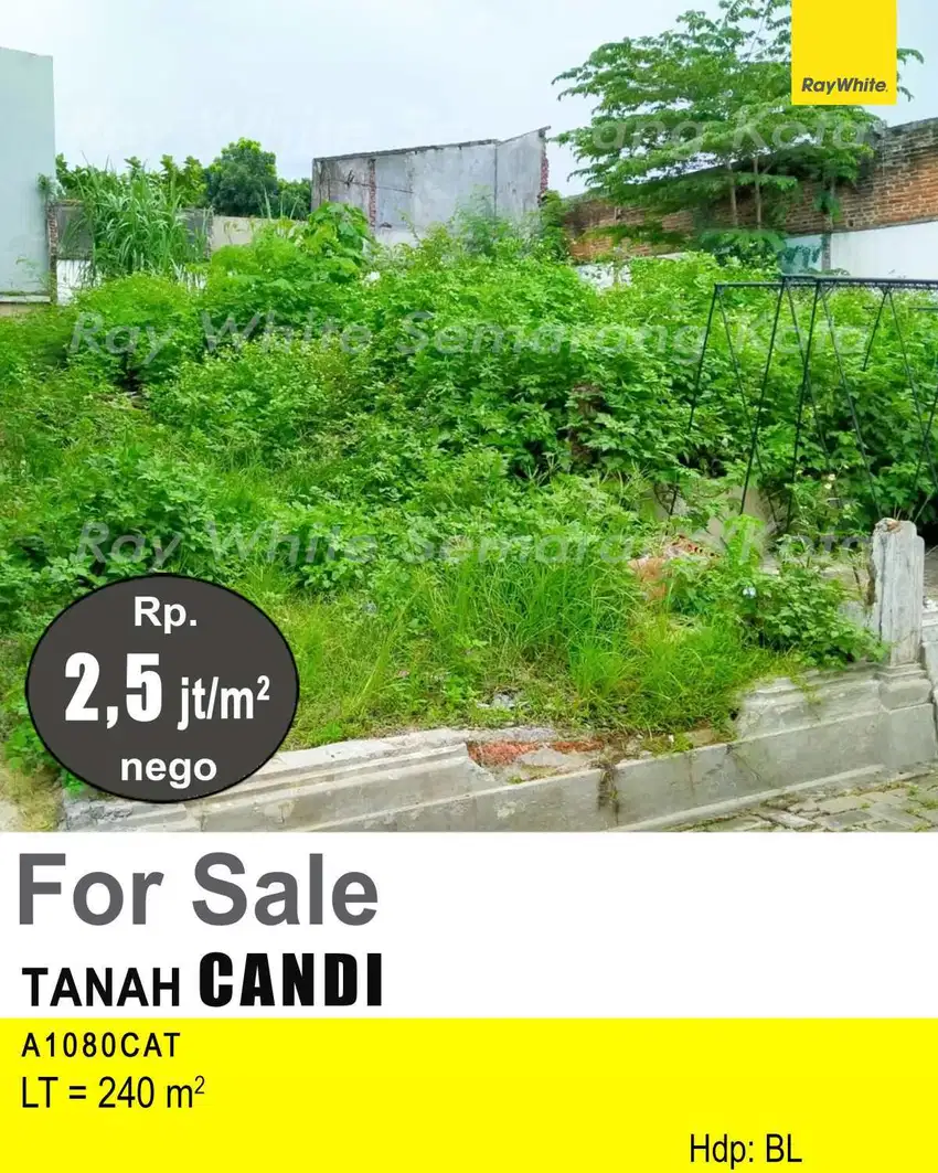 DIJUAL TANAH DI CANDI A1080