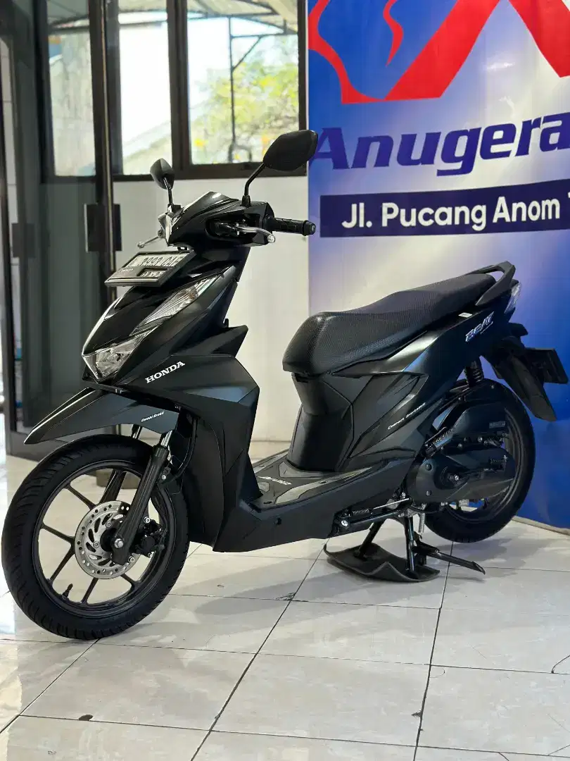 Honda Beat Deluxe iss Hitam Tahun 2023 Ciamik Ok