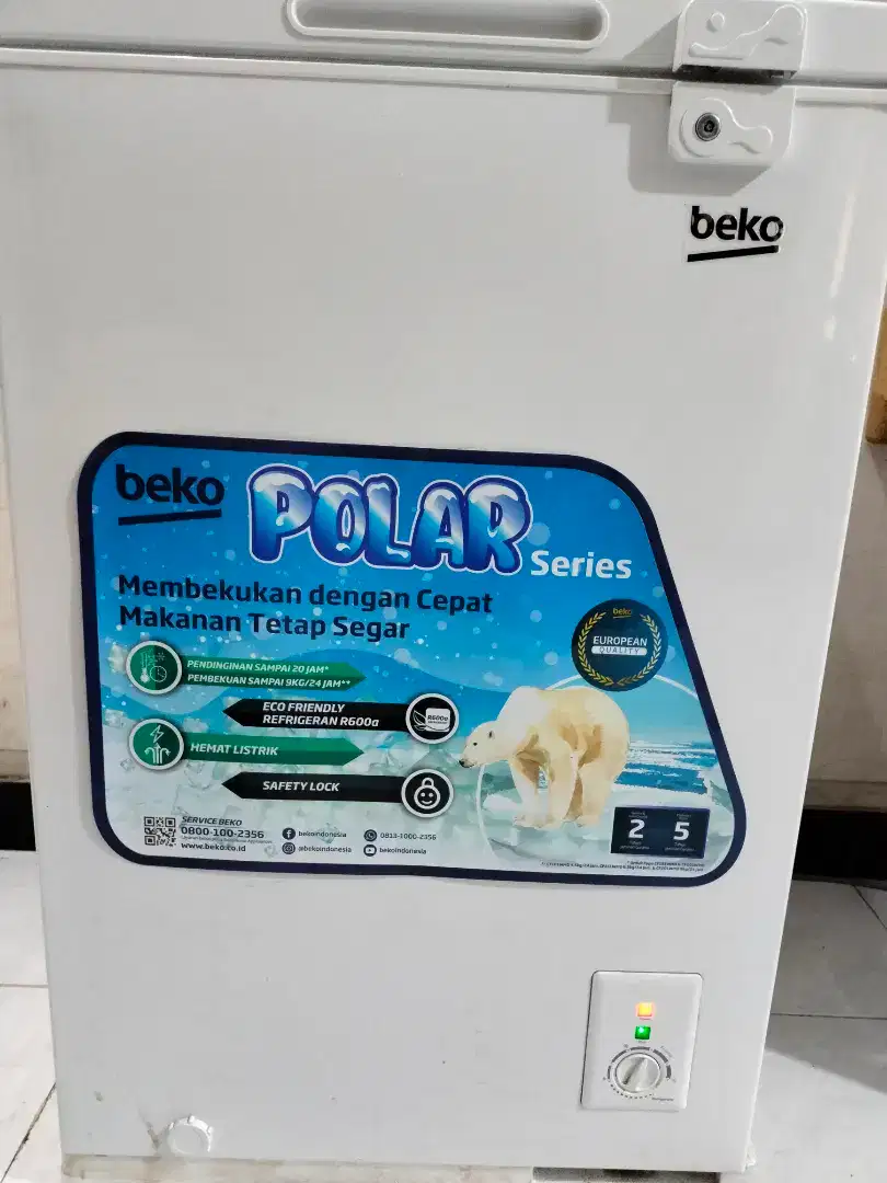 Frezer Beko pemakaian hanya 2bulan