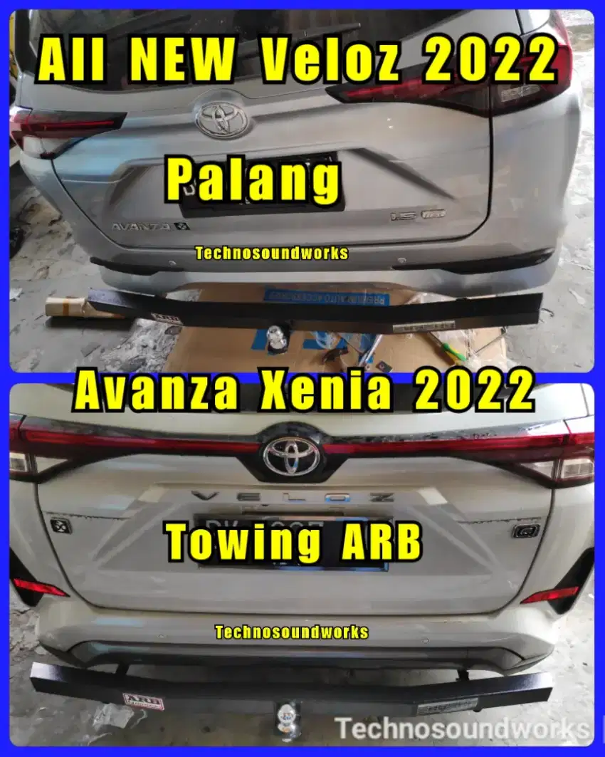 Towing arb palang belakang ertiga new (pajero avanza beda harga)