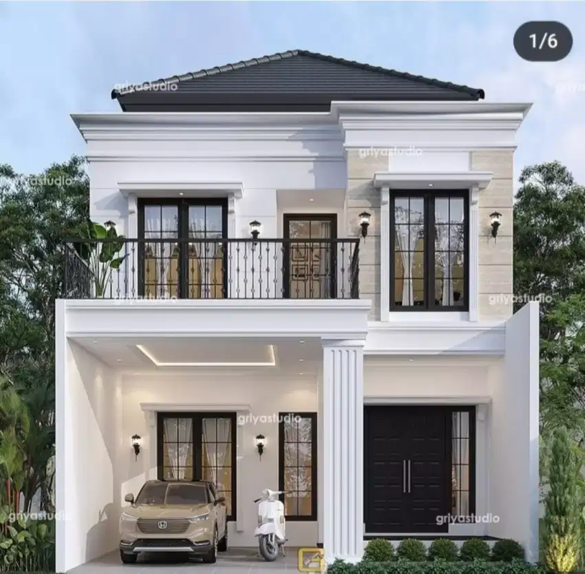 Rumah minimalis  2 lantai