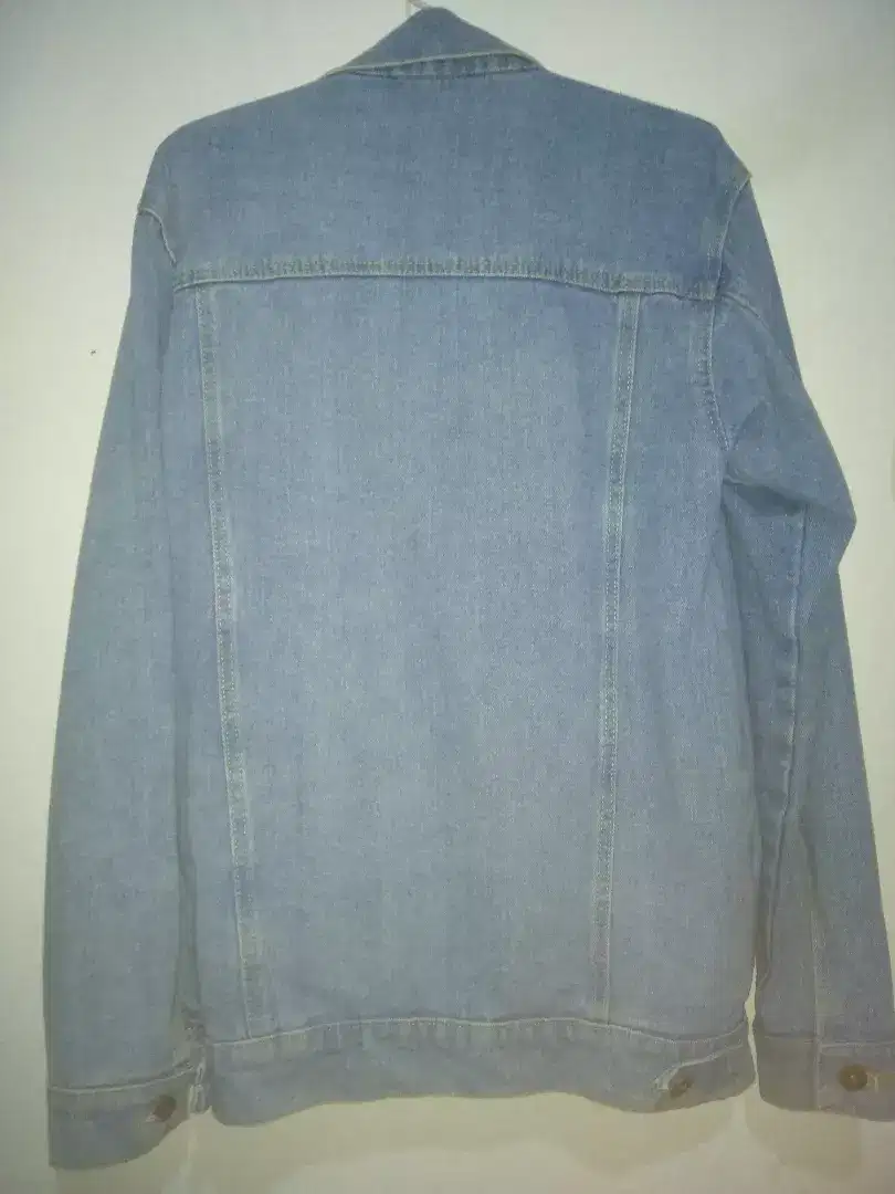 Jaket jeans ukaran L