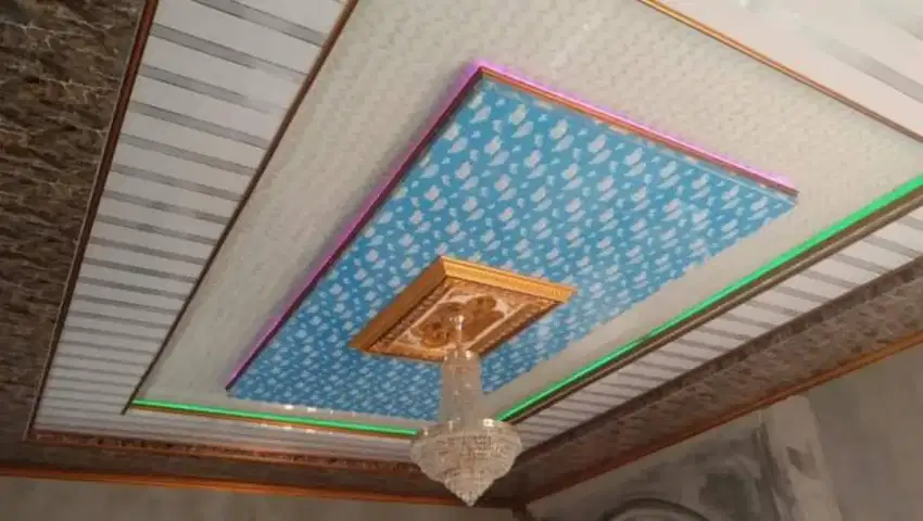 Plafon PVC mewah terbaru