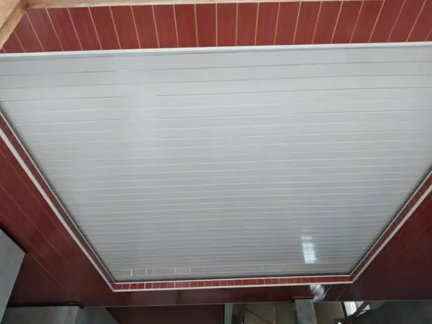 Plafon PVC Terpasang berikut bahan