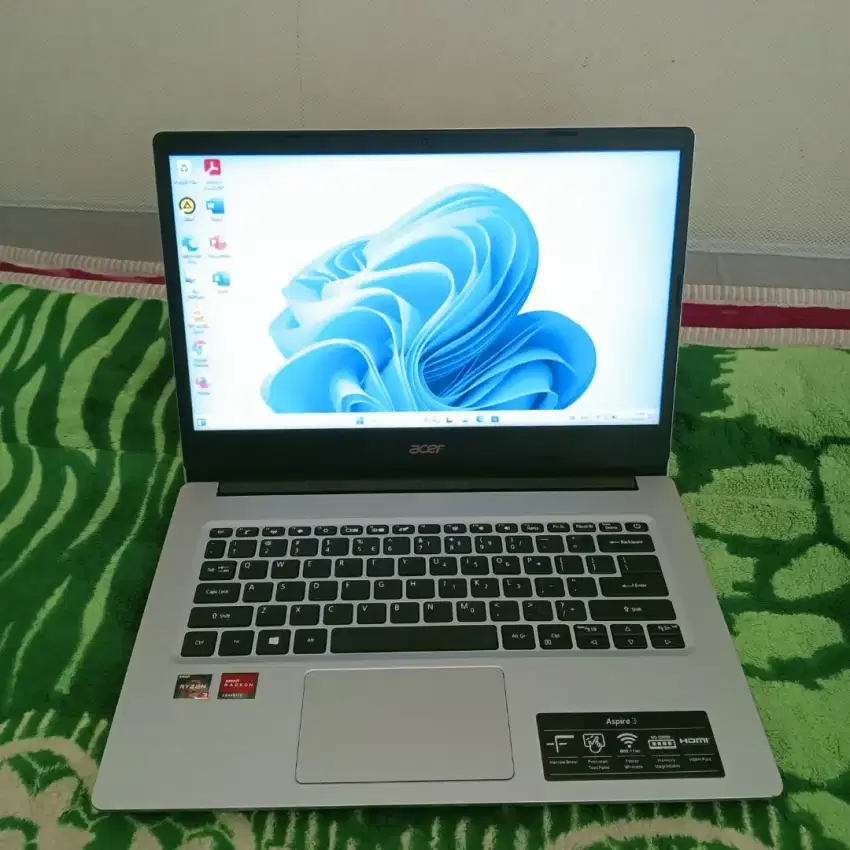 Laptop acer a314 ryzen 3 like new