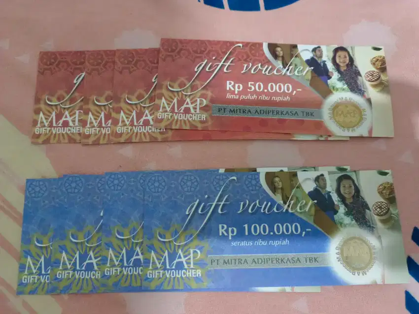 Voucher MAP 50rb dan 100rb