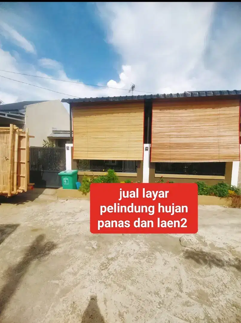 Jual layar pelindung hujan panas dan laen2