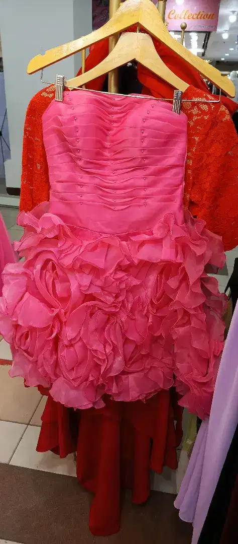 Dress pink rose